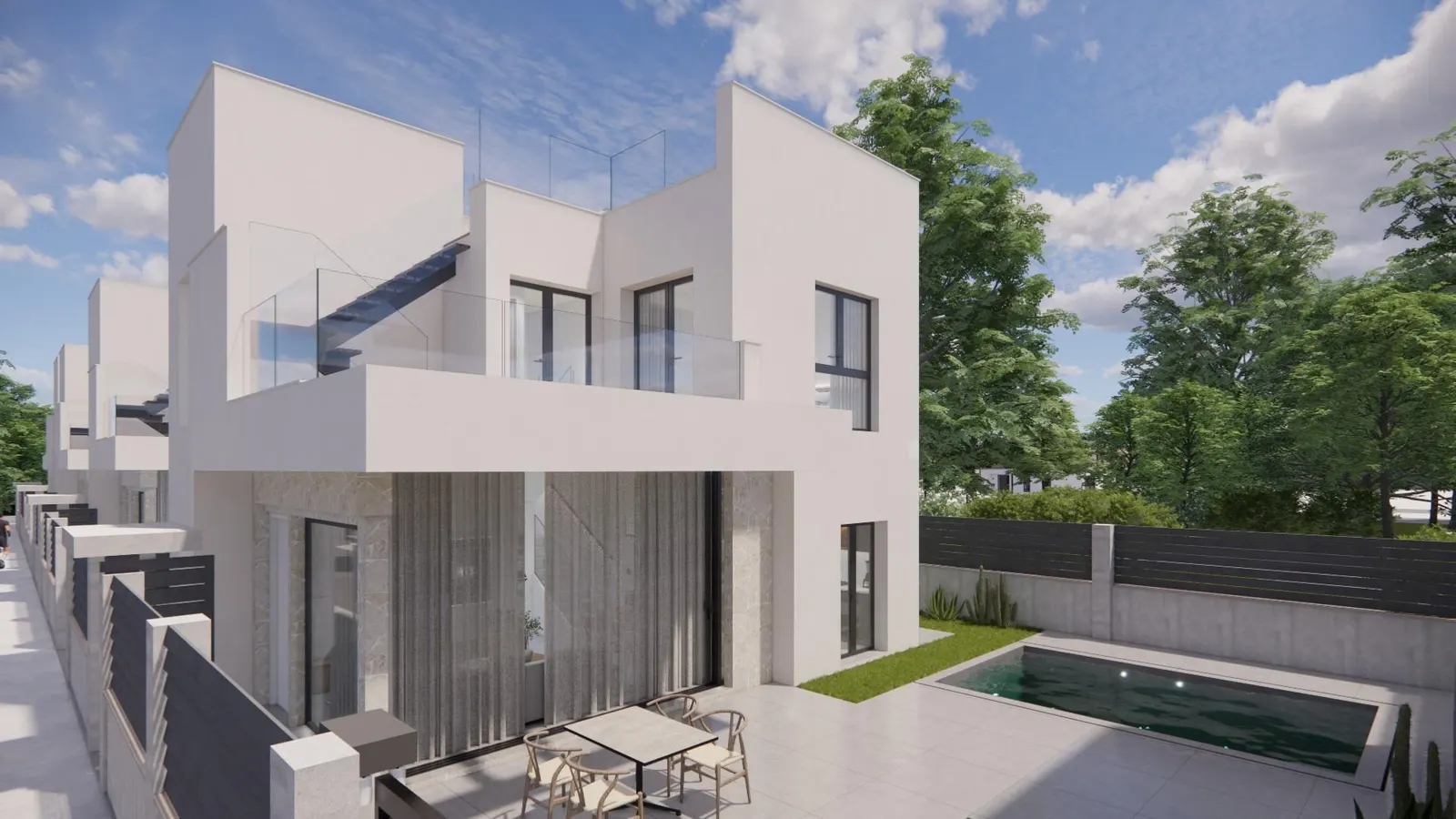 Modern New Build Villas in La Herrada Los Montesinos With Private Pool — 4