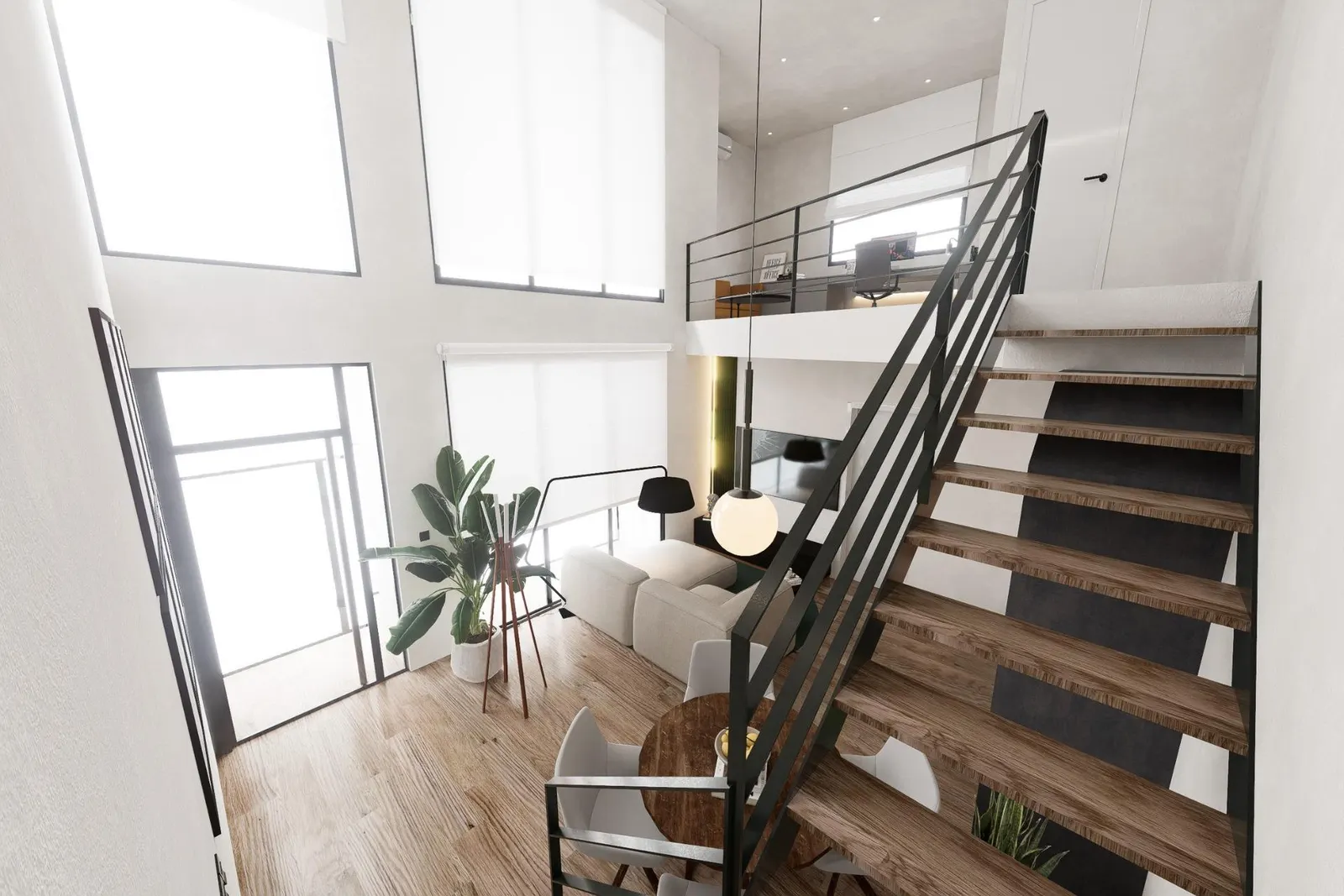Modern Duplex Loft Apartments in the Heart of Alicante — 2