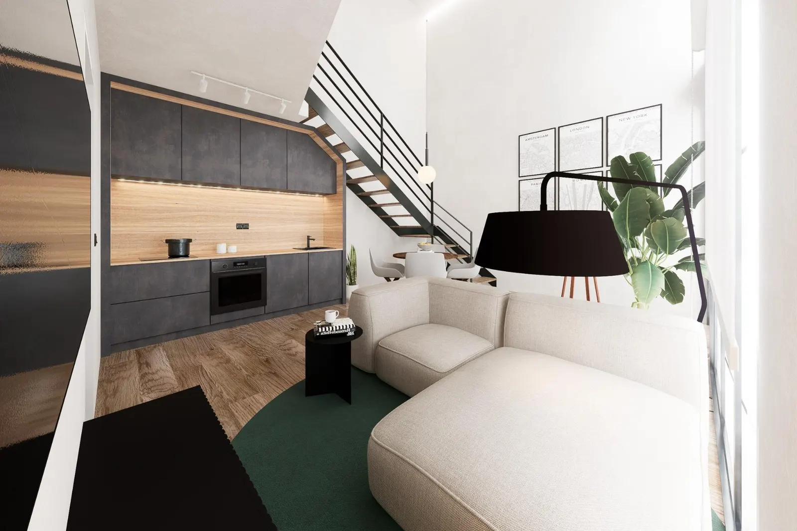 Modern Duplex Loft Apartments in the Heart of Alicante — 3