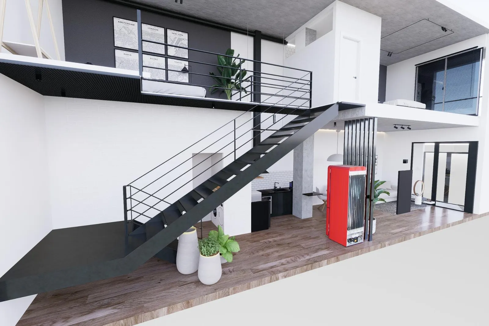 Modern Duplex Loft Apartments in the Heart of Alicante — 1