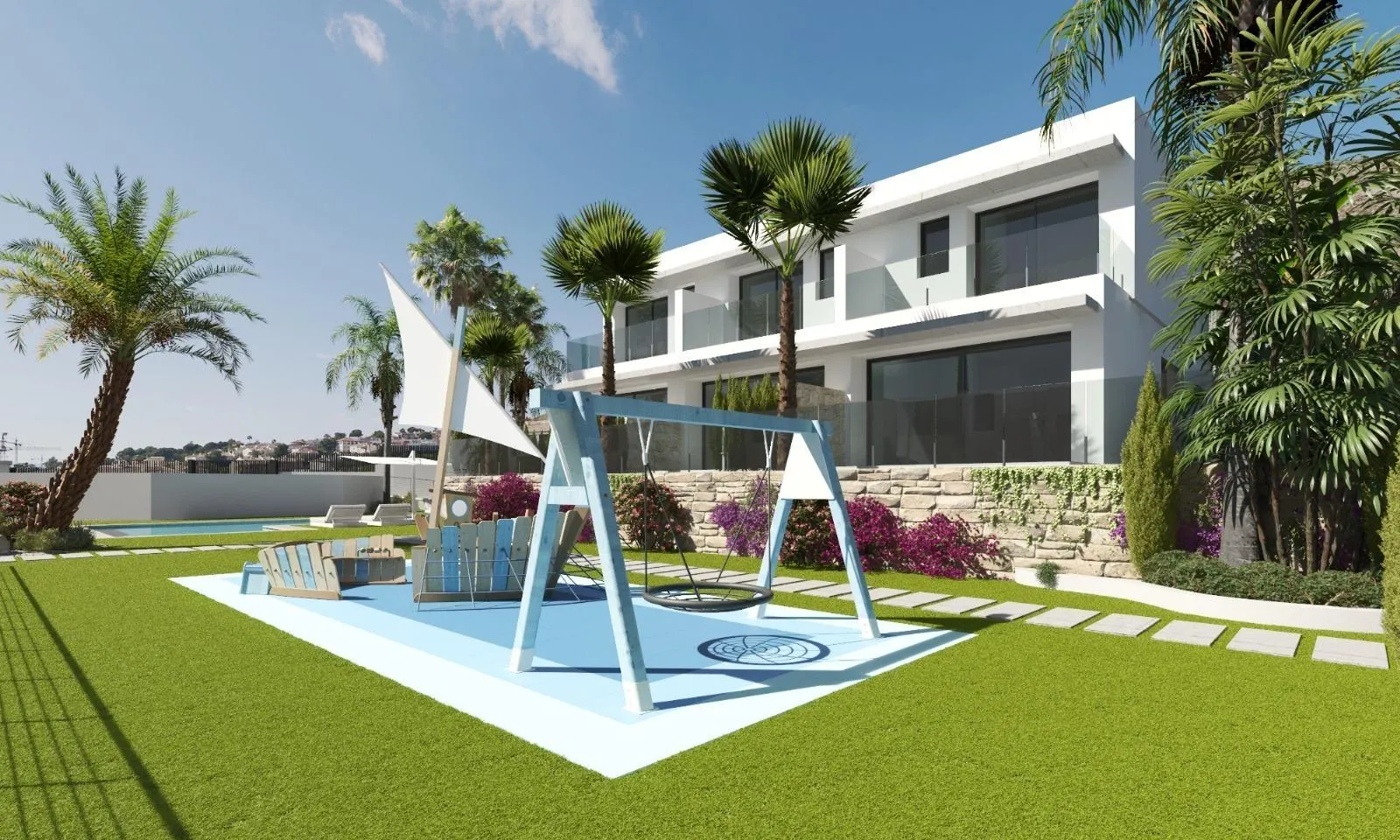 NEW BUILD TOWNHOUSES IN FINESTRAT — 1