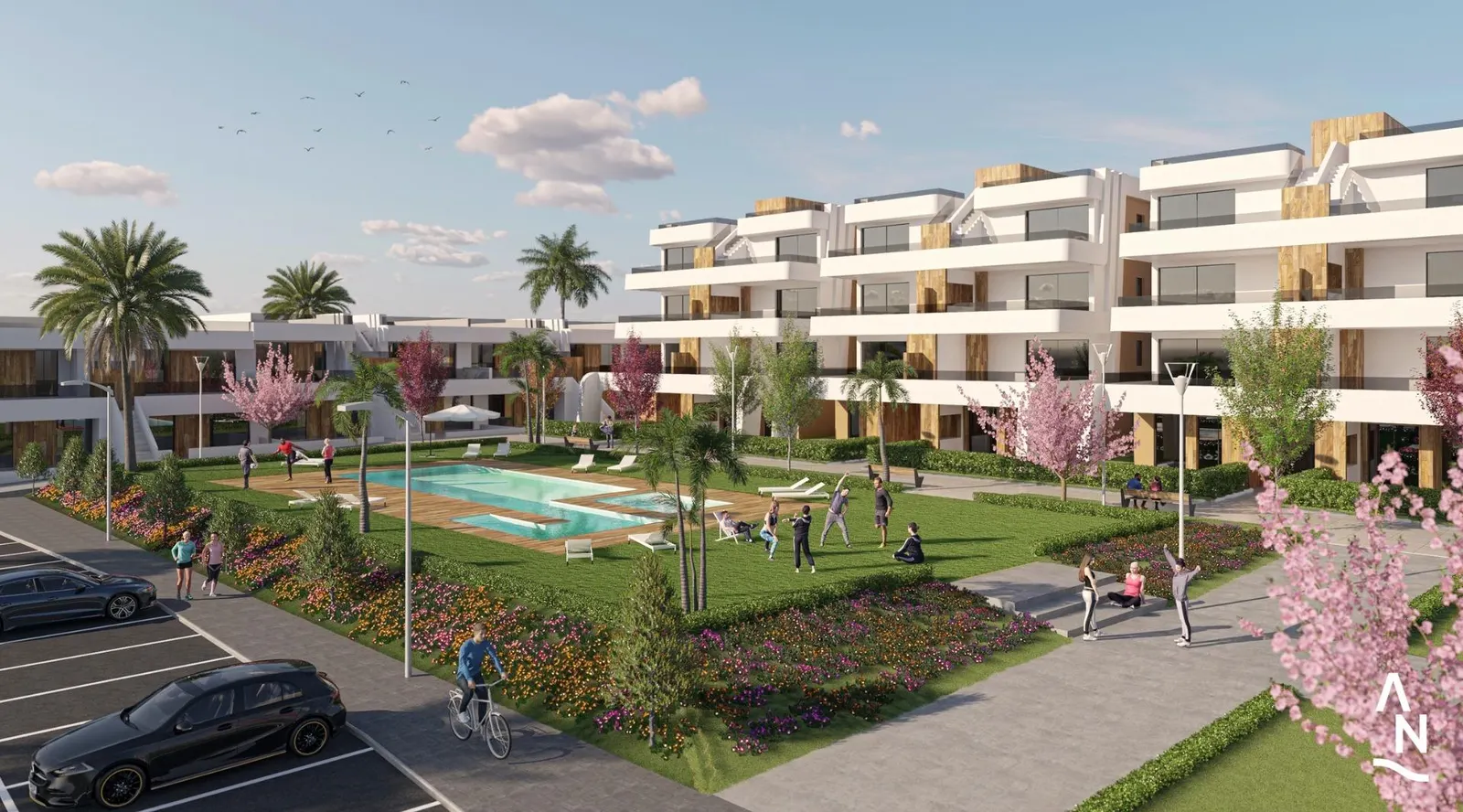 New Build Apartments at Condado de Alhama Golf Resort Murcia — 2