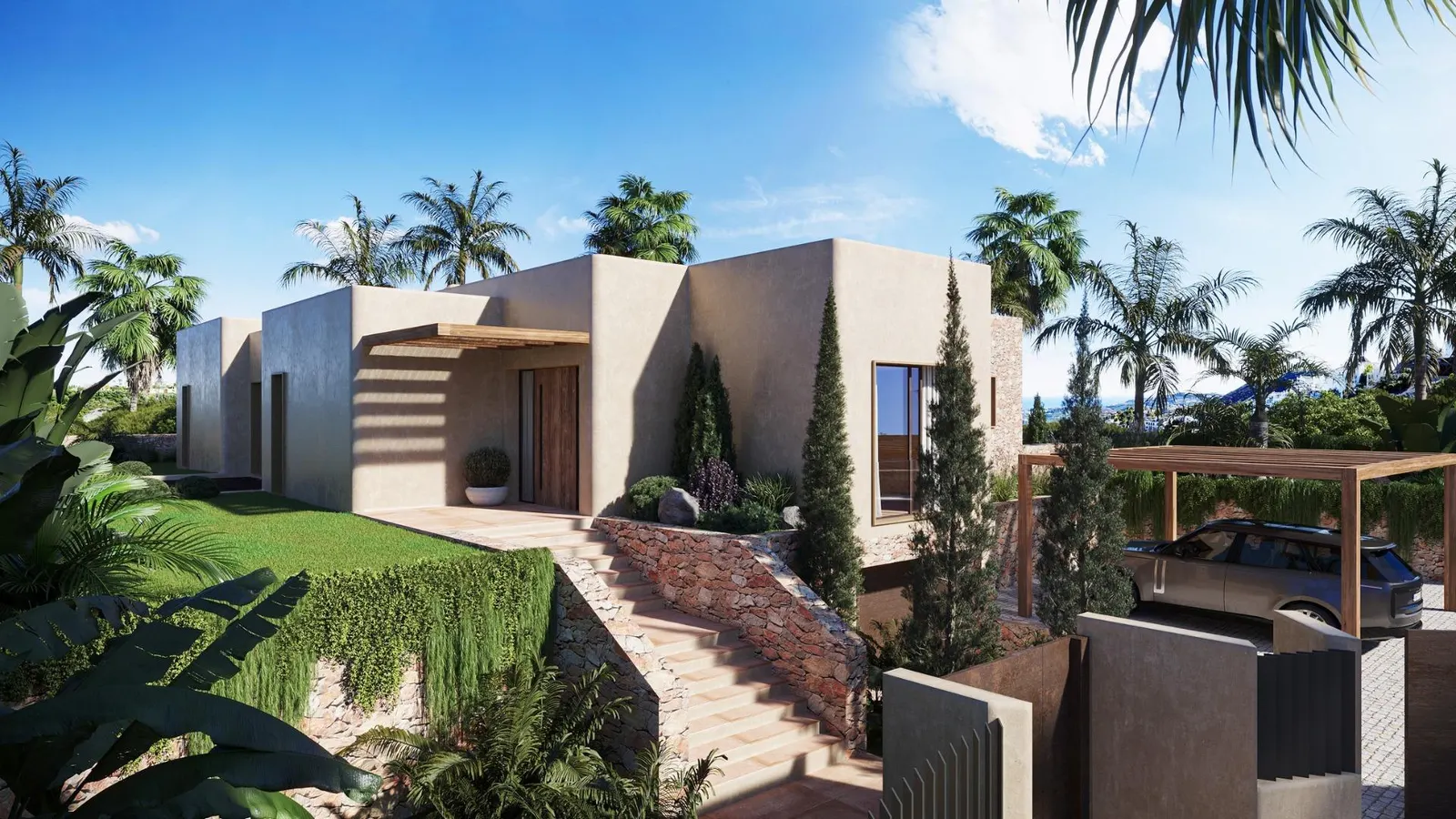 Ibiza Style New Build Villa with Luxury Features in Javea — 1