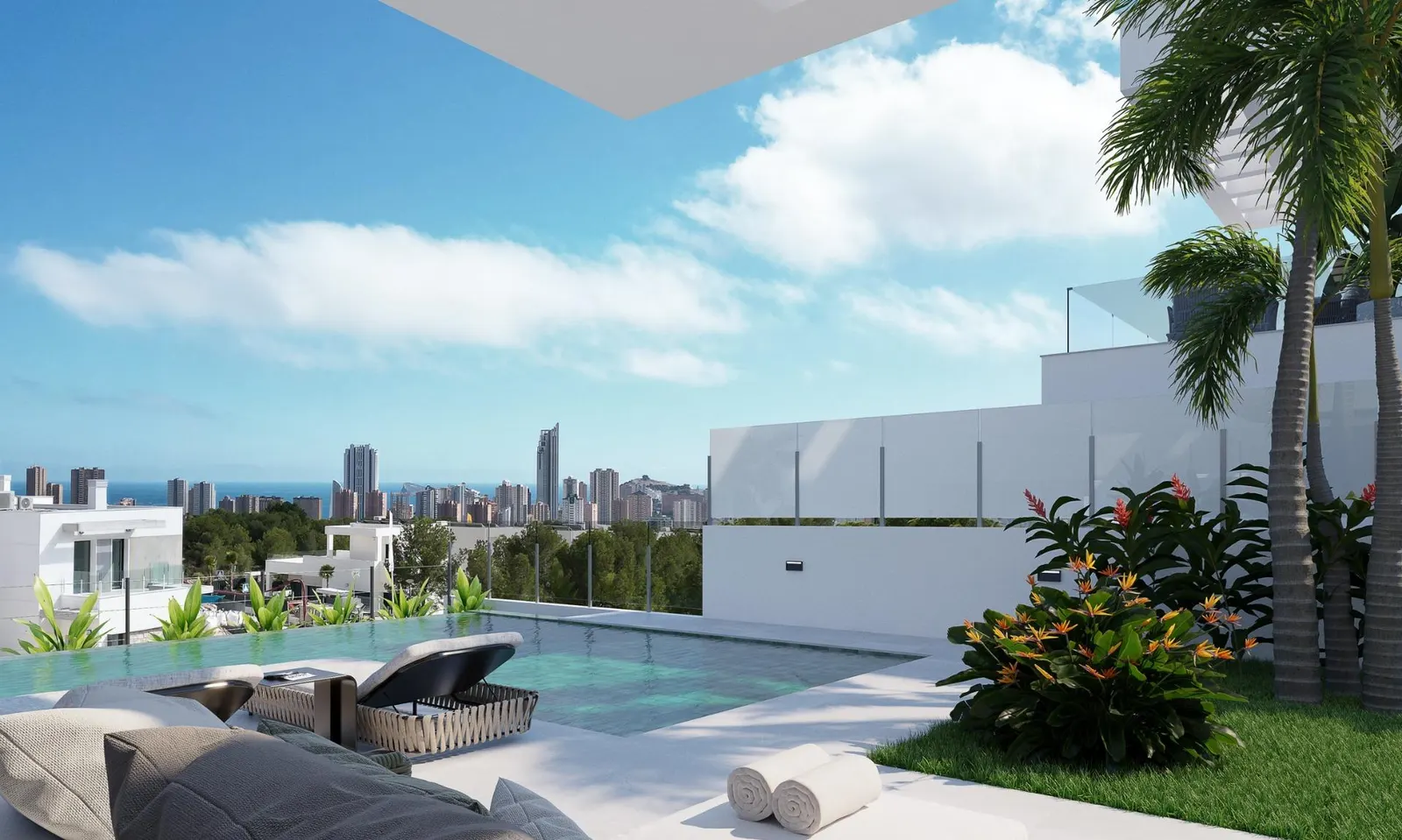 NEW BUILD VILLAS IN FINESTRAT WITH SEA VIEWS — 2