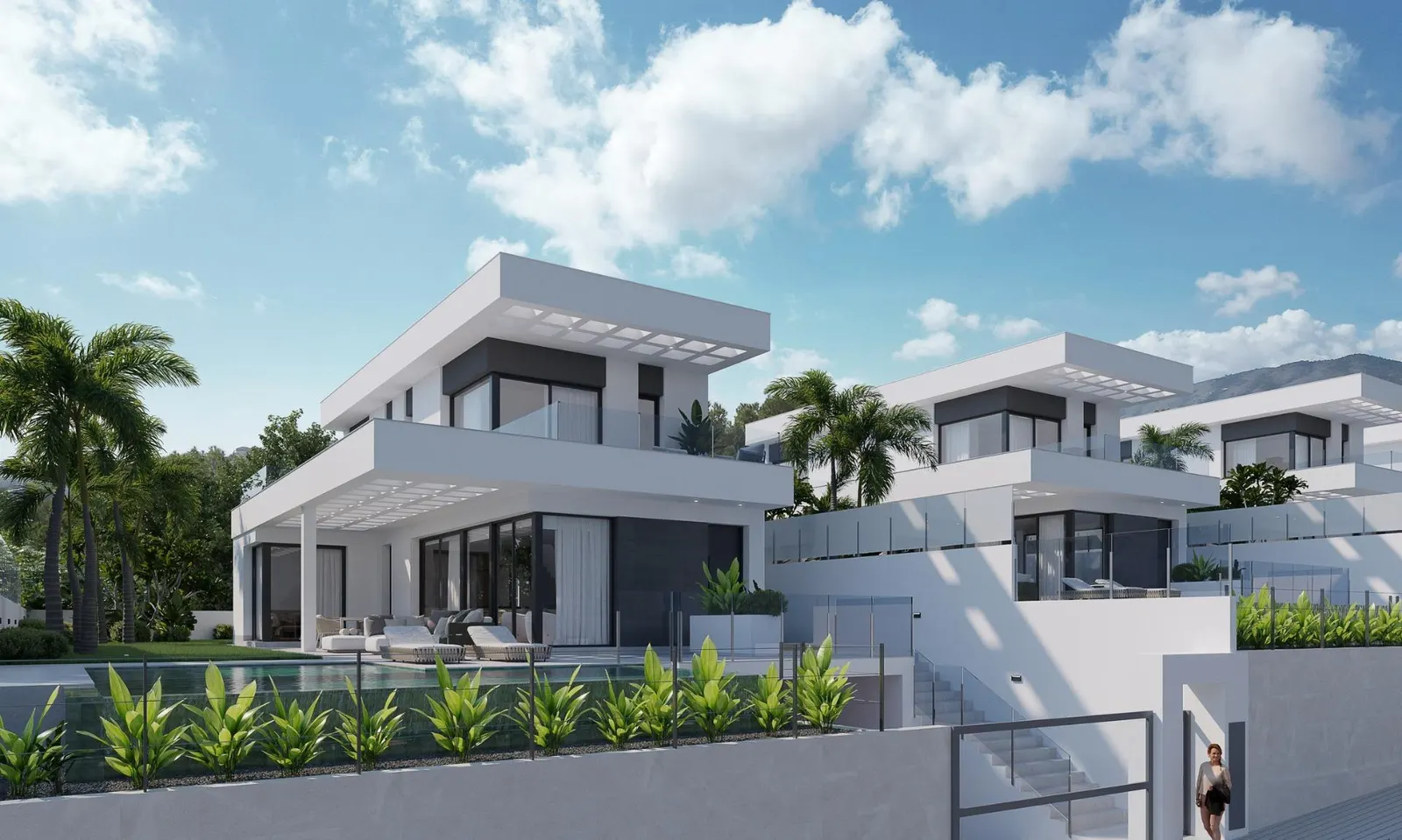 NEW BUILD VILLAS IN FINESTRAT WITH SEA VIEWS — 3