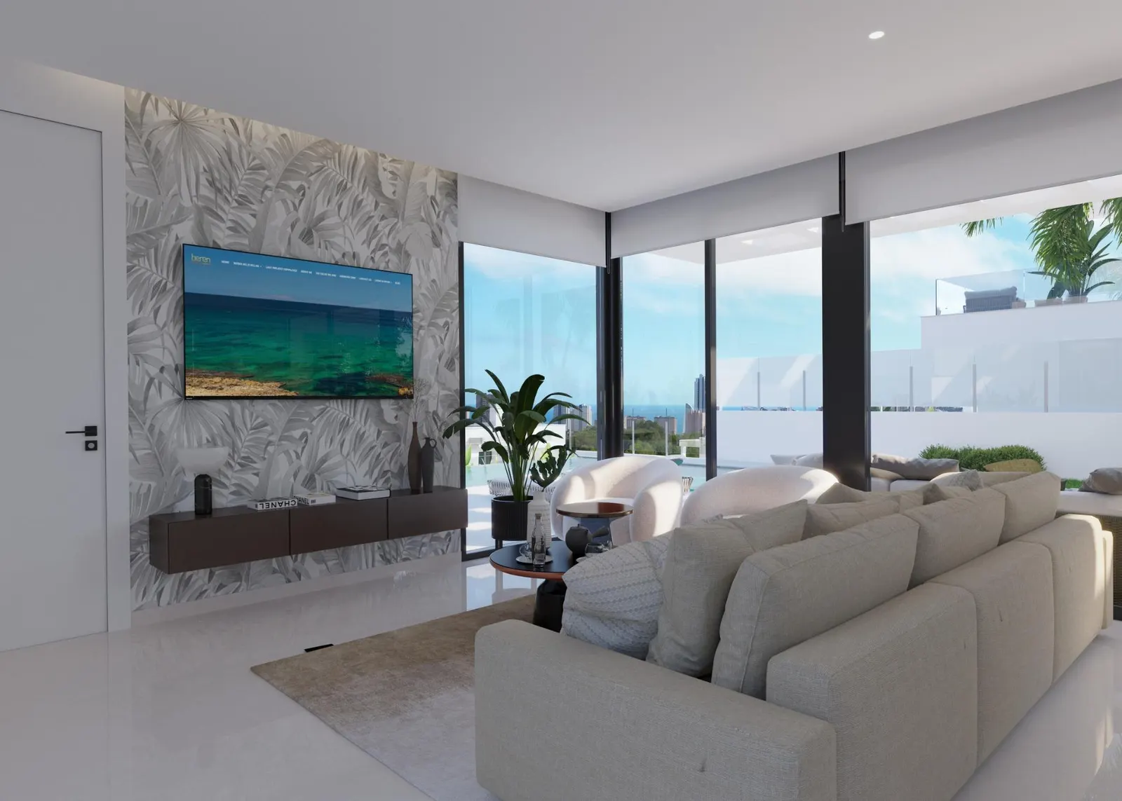 NEW BUILD VILLAS IN FINESTRAT WITH SEA VIEWS — 5