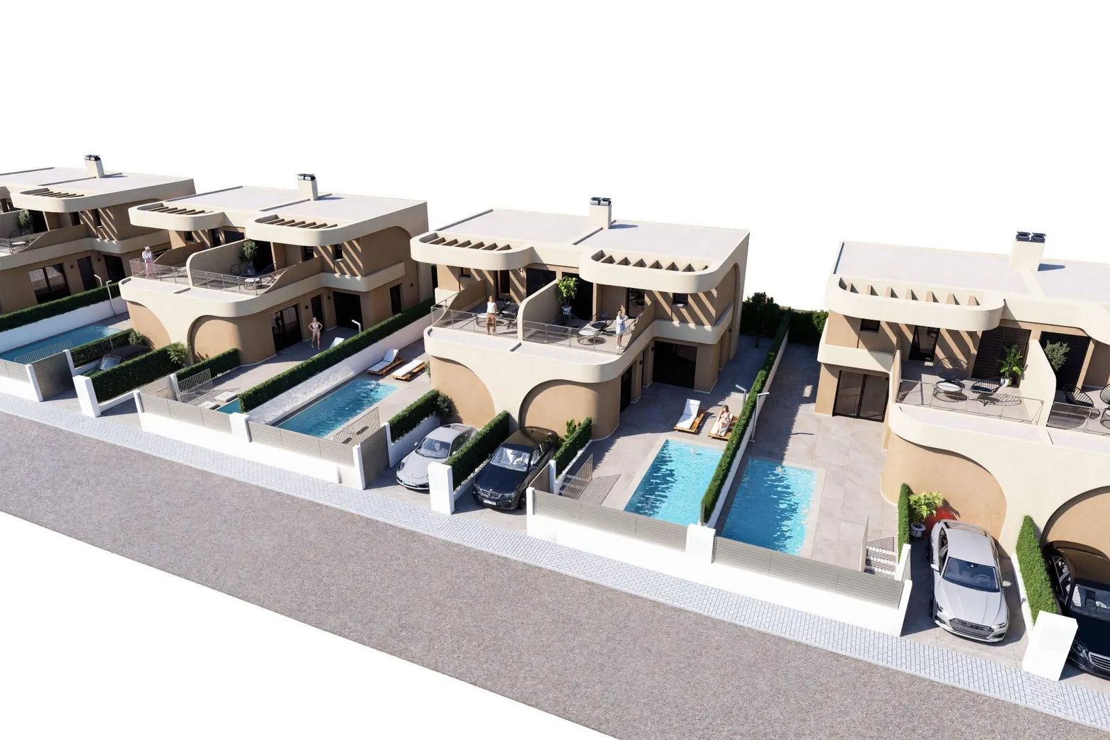 Modern Semi Detached Villas in Daya Nueva with Contemporary Design and Excellent Connectivity — 4
