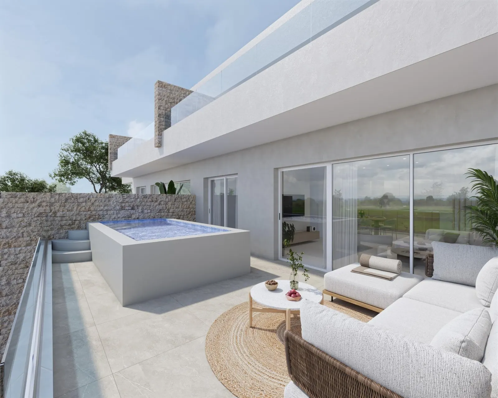 New build homes in Pilar de la Horadada with private pool — 1