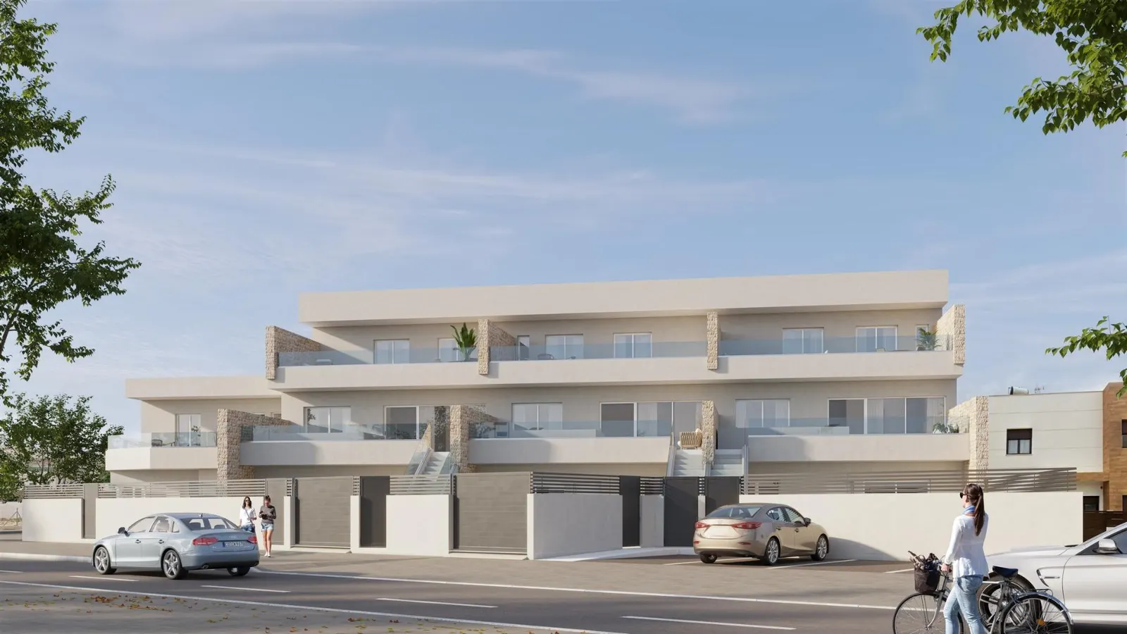 New build homes in Pilar de la Horadada with private pool — 3