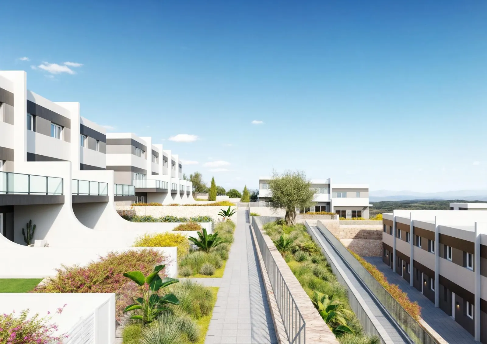 Modern 3 Bedroom Townhouses for Sale in Balcon de Finestrat Costa Blanca — 4