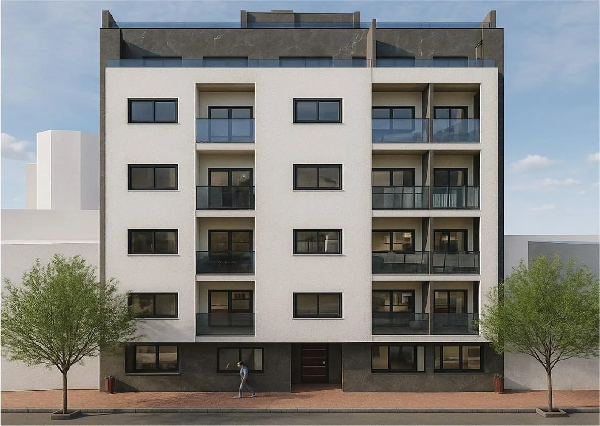 Modern Apartments for Sale Just 250 m from El Cura Beach in Torrevieja, Costa Blanca — 1