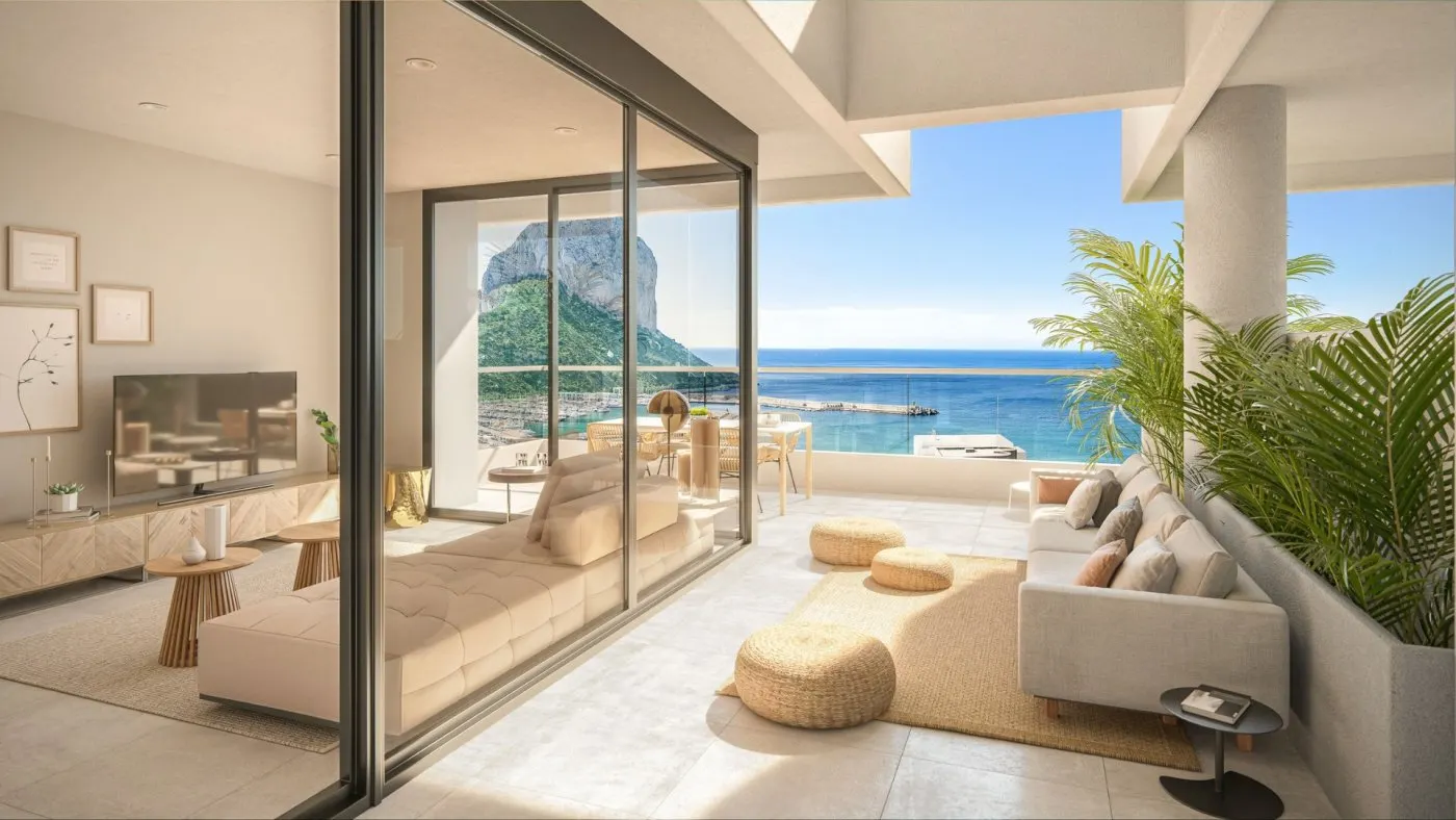NEW BUILD LUXURY PENTHOUSES WITH THE SEA VIEWS IN CALPE — 2