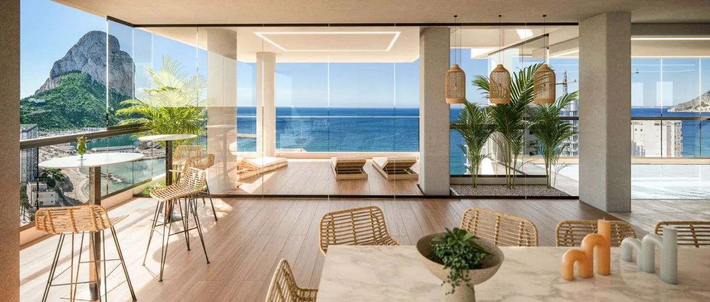 NEW BUILD LUXURY PENTHOUSES WITH THE SEA VIEWS IN CALPE — 3