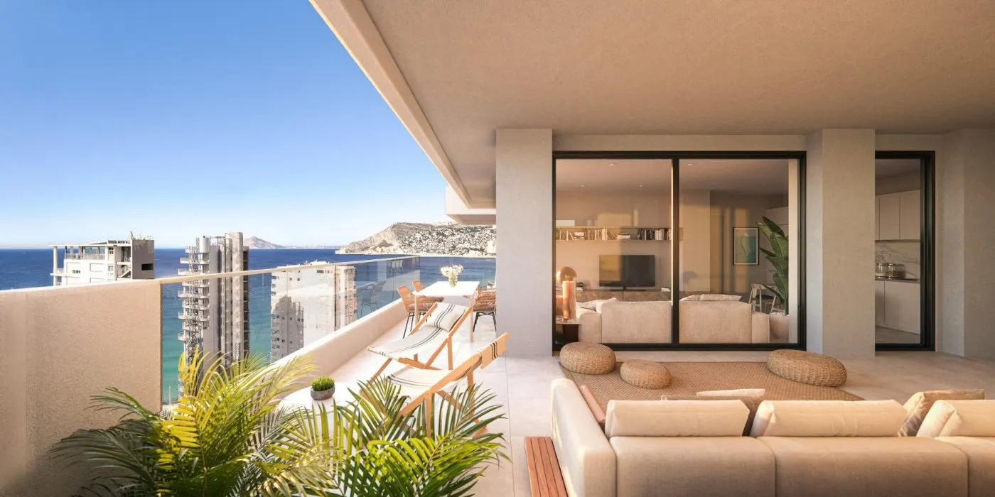 NEW BUILD LUXURY PENTHOUSES WITH THE SEA VIEWS IN CALPE — 4