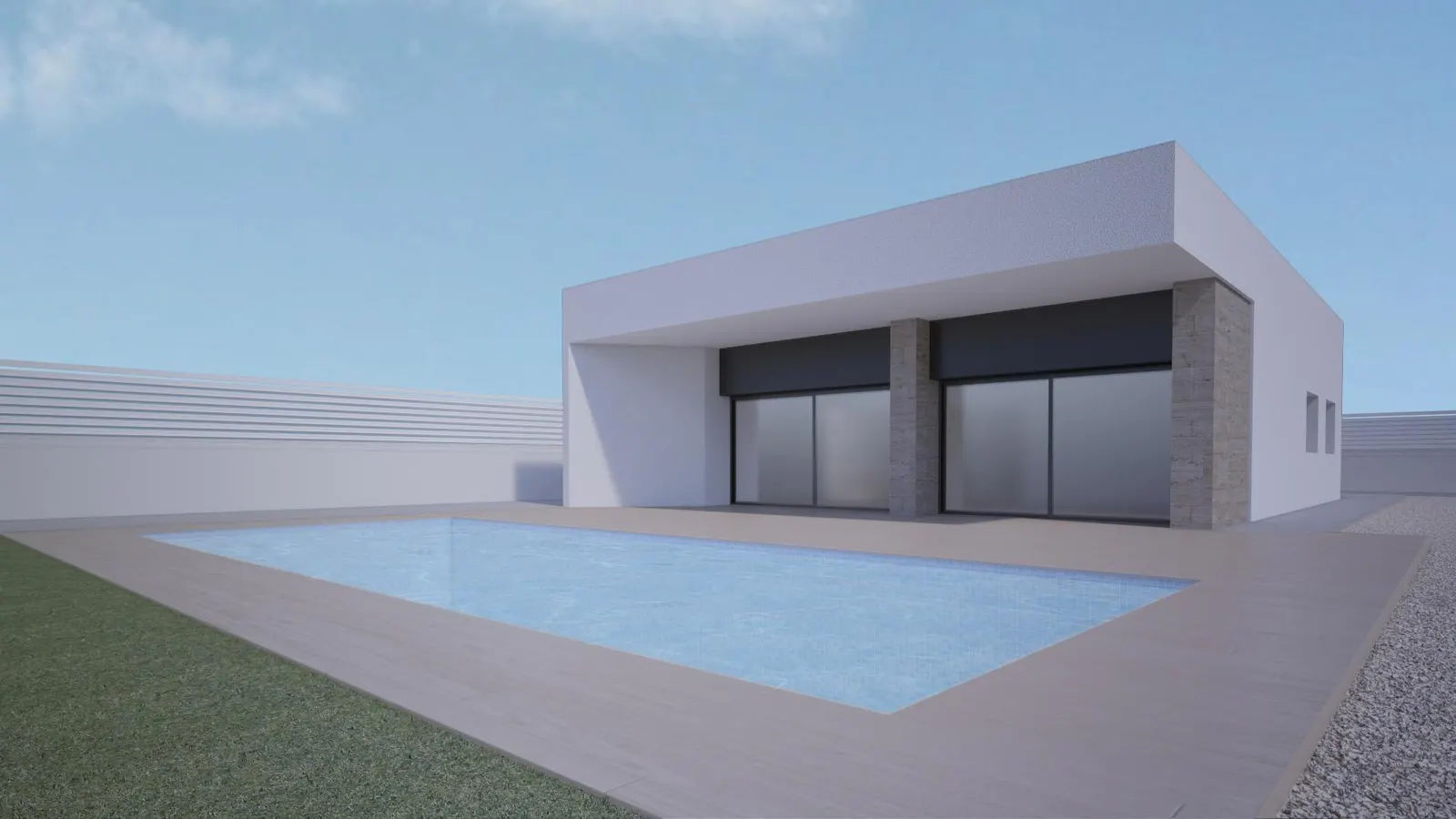 NEW BUILD MODERN VILLA IN ASPE — 1
