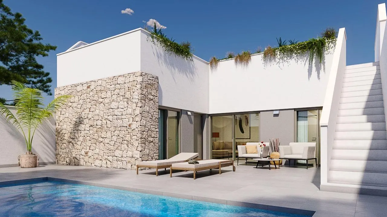 NEW BUILD SEMI-DETACHED VILLAS IN PILAR DE LA HORADADA — 1