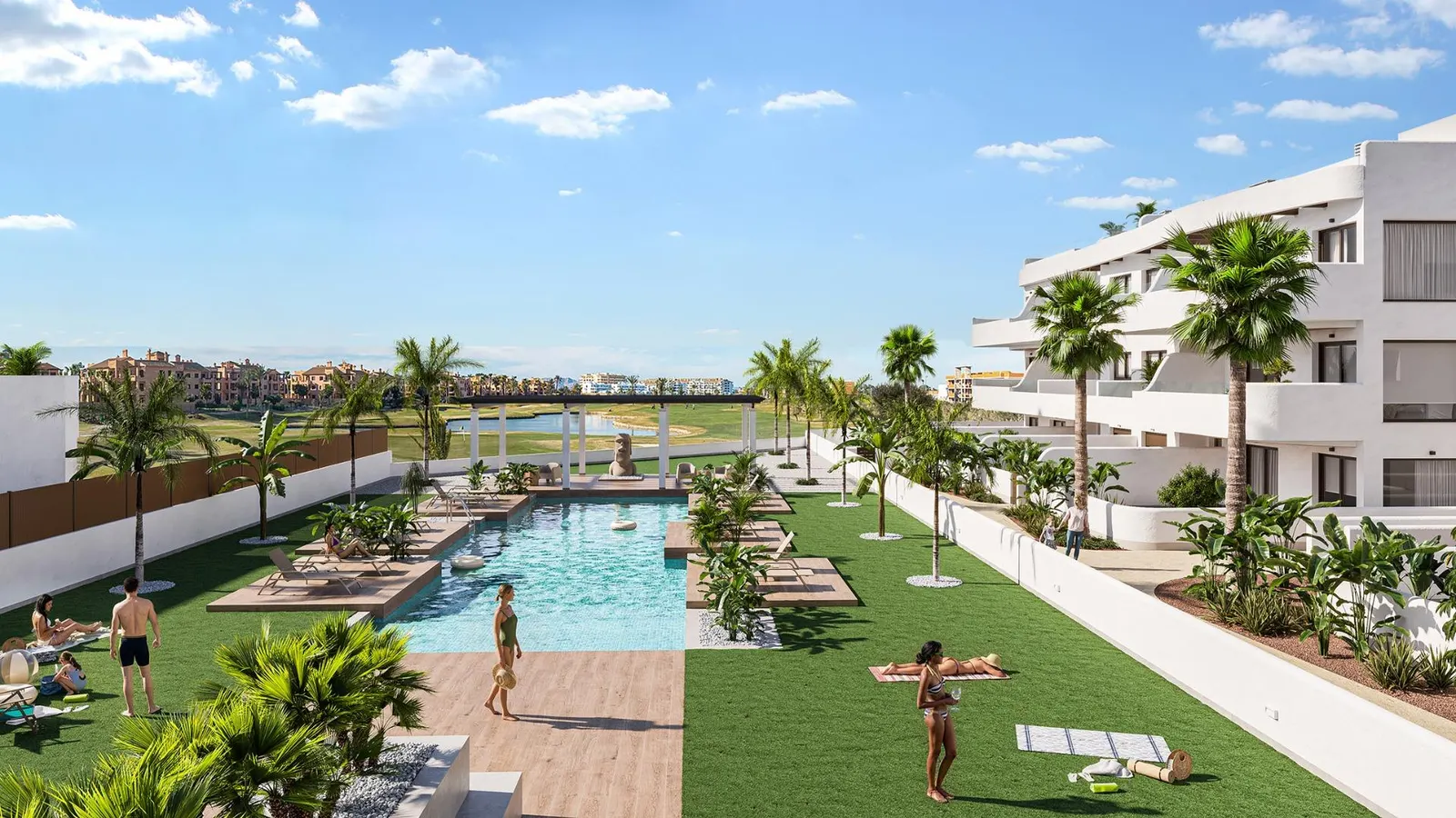 New Build Residential Complex Near Serena Golf and the Mar Menor in Los Alcazares — 5
