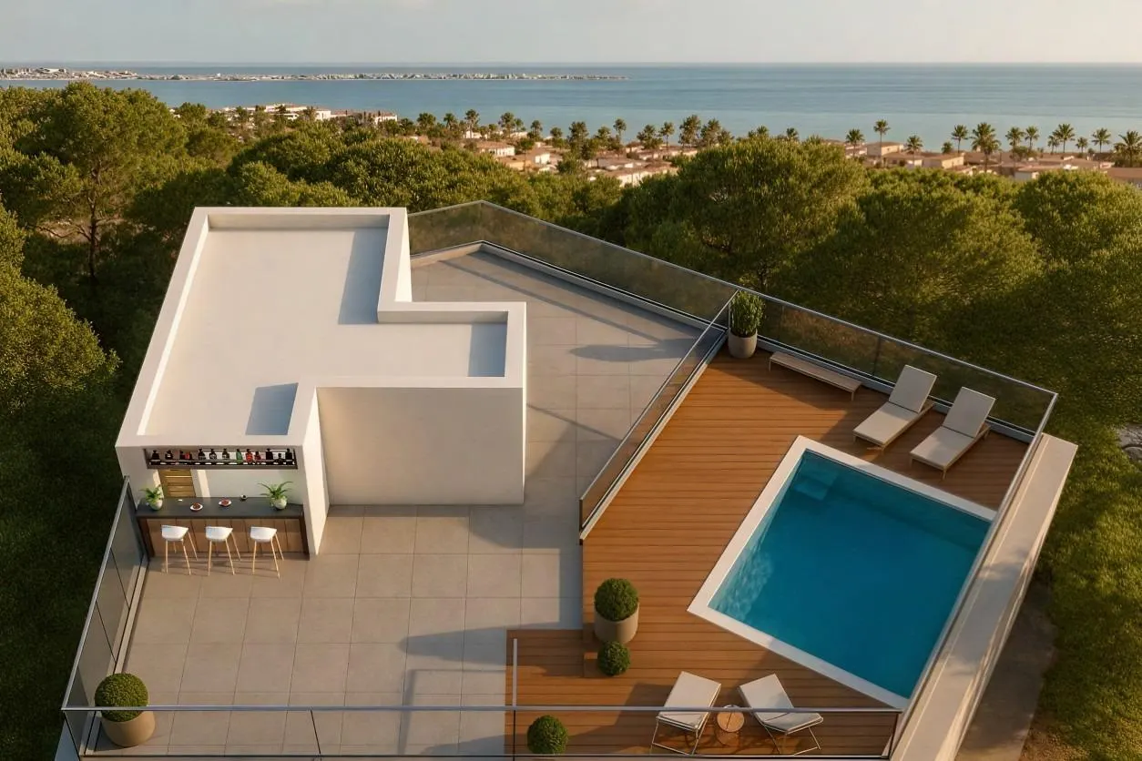 New Build Tourist Apartments Near the Beach in Lo Pagan, San Pedro del Pinatar — 2