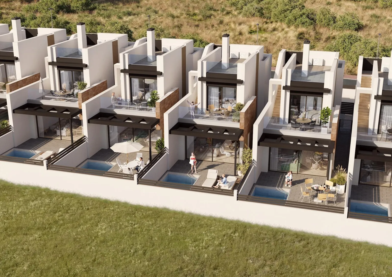 New Scandinavian Style Homes in Aguas Nuevas Torrevieja — 1