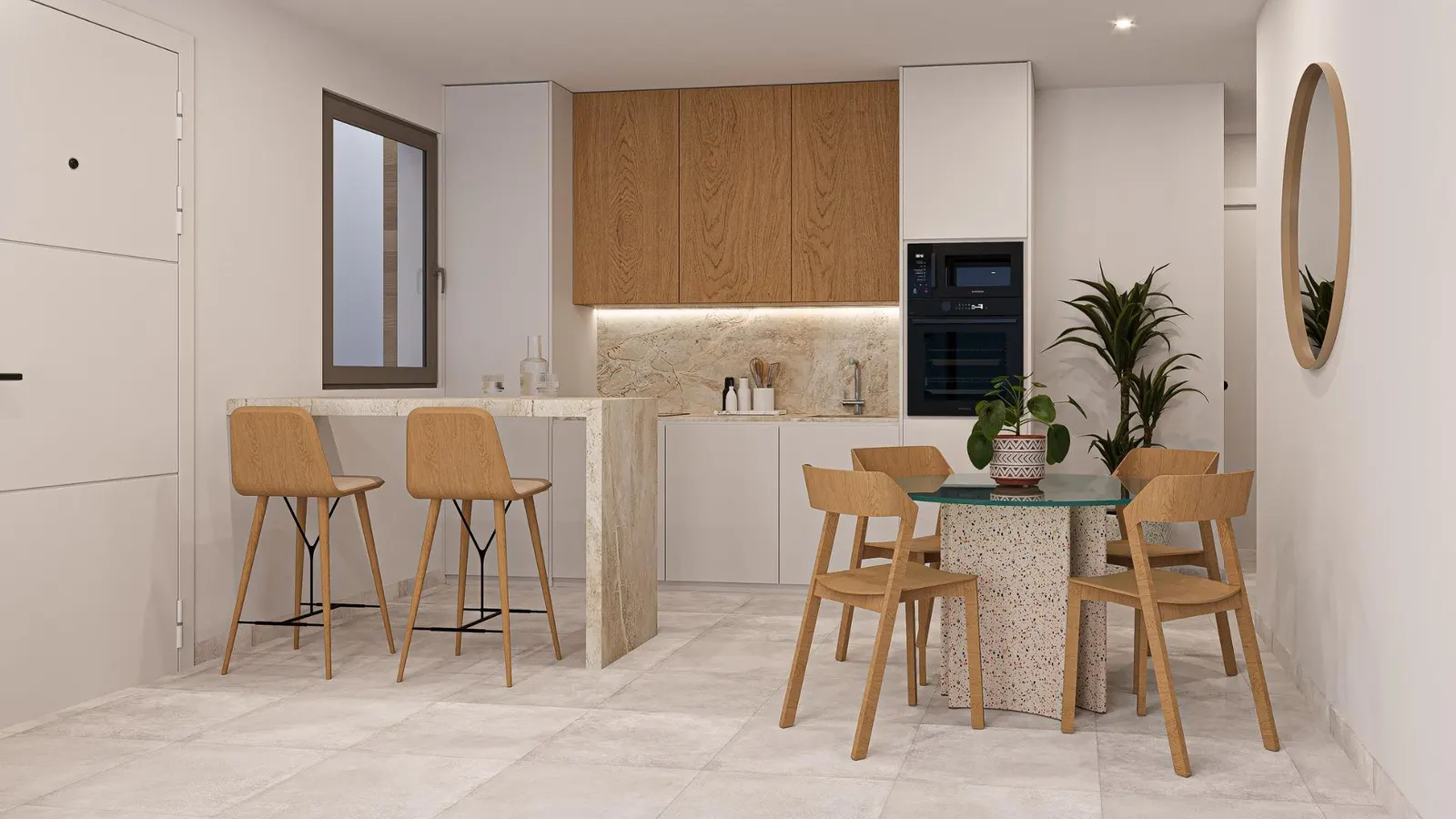 Modern One Level Villas with Private Pool and Solarium in El Jimenado Murcia — 4