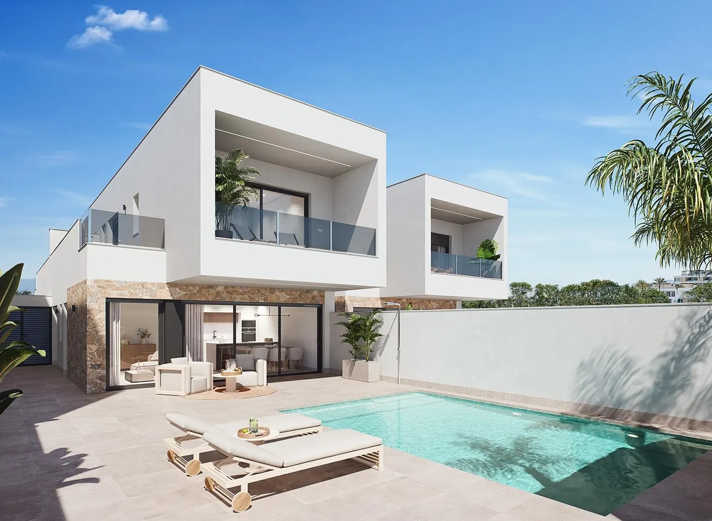 Modern New Build Villas with Private Pool in San Pedro del Pinatar — 2