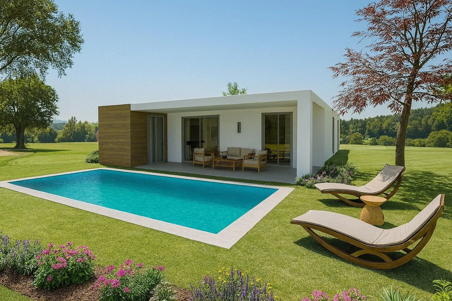 NEWLY BUILT VILLAS WITH PRIVATE POOL IN MONFORTE DEL CID — 1