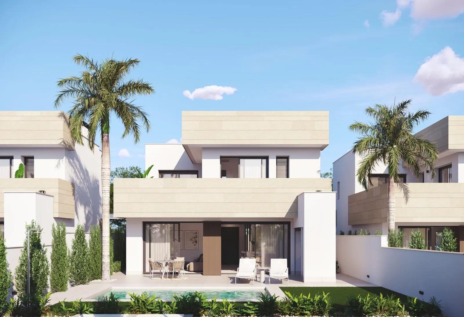 Modern New Build Villas Near the Beach in Santiago de la Ribera — 2