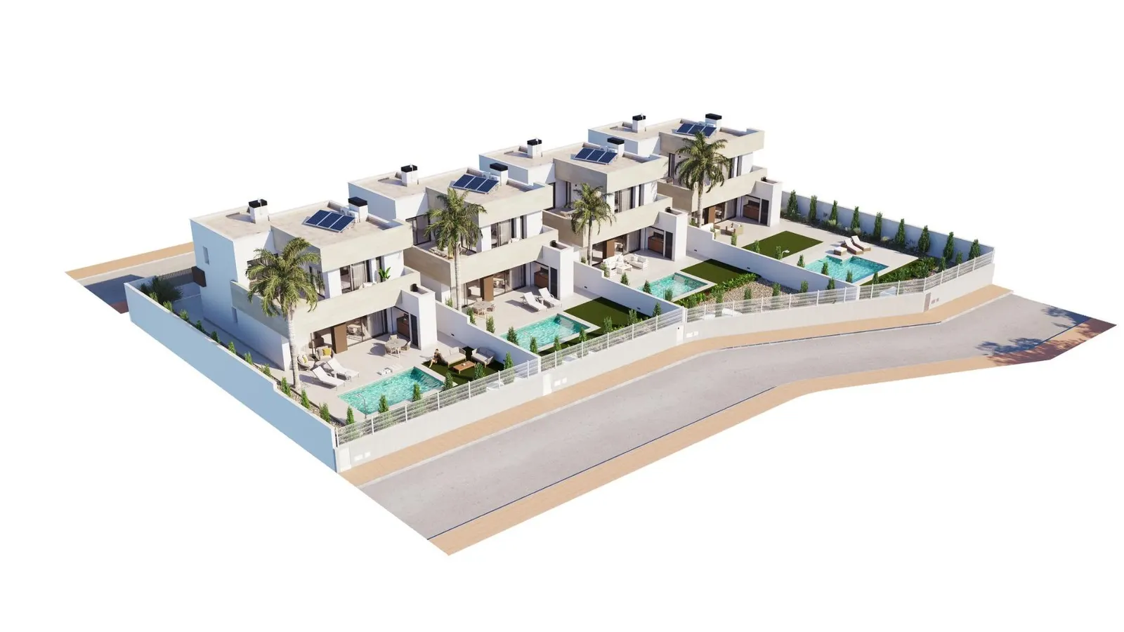 Modern New Build Villas Near the Beach in Santiago de la Ribera — 3