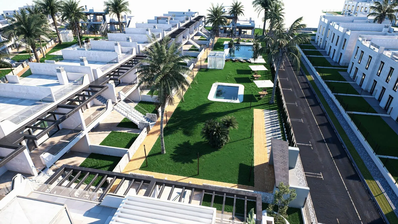 New Build Bungalows with Garden or Solarium Near the Beach in Pilar de la Horadada — 5