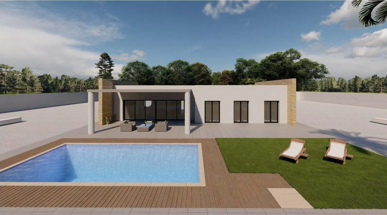 Modern newly built villa on a large rural plot near Pinoso — 5