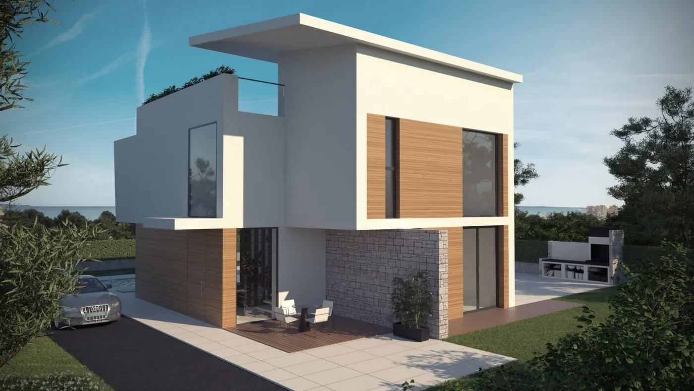 NEW CONSTRUCTION VILLAS 250 m FROM THE BEACH IN CAMPOAMOR — 3