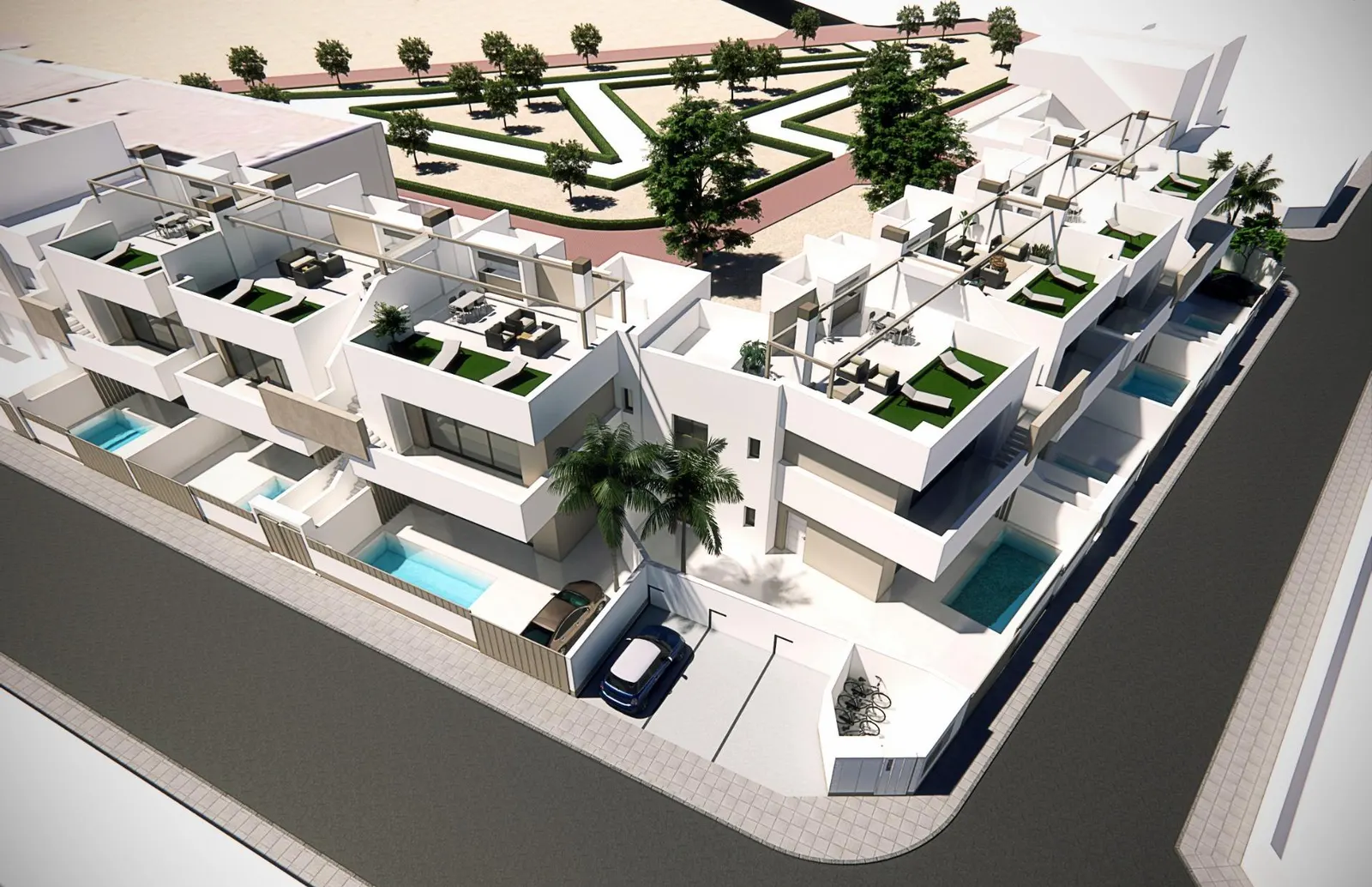 New Build Bungalows for Sale in Pilar de la Horadada 3 km from Beach — 3