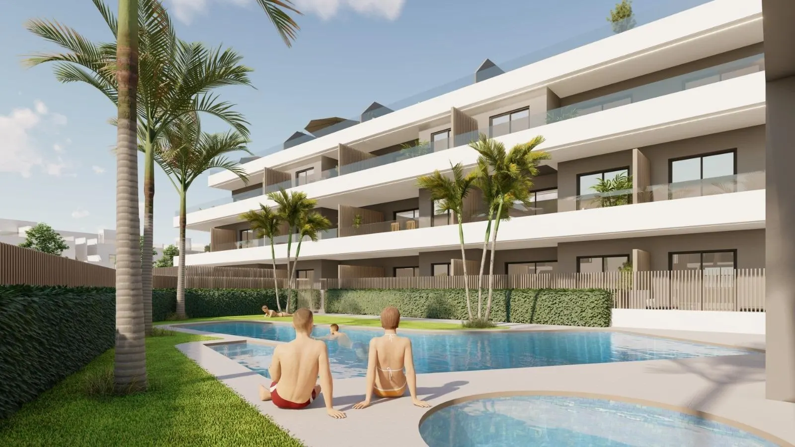 New Build Apartments and Bungalows for Sale in Pilar de la Horadada Near the Beach — 1