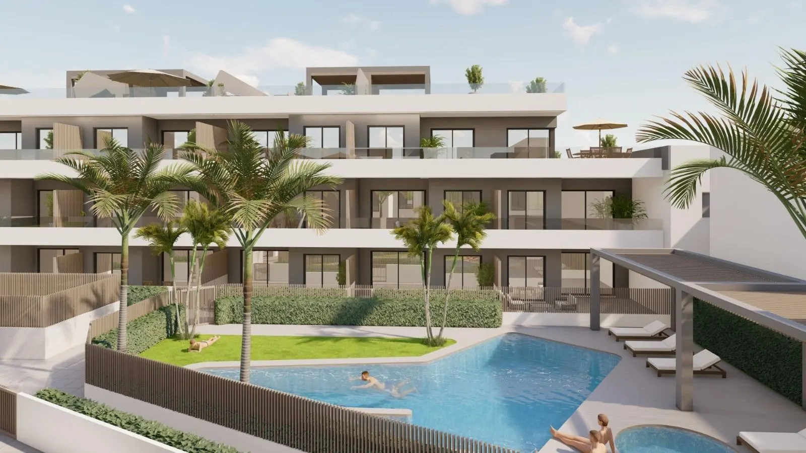 New Build Apartments and Bungalows for Sale in Pilar de la Horadada Near the Beach — 3