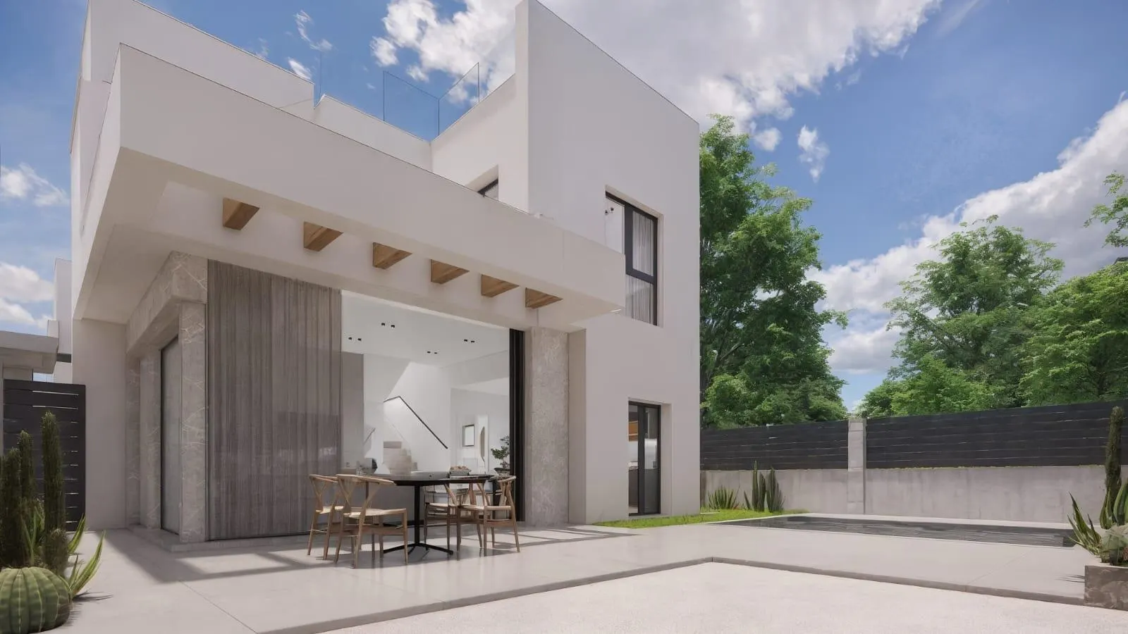 Modern New Build Villas in La Herrada Los Montesinos With Private Pool — 1