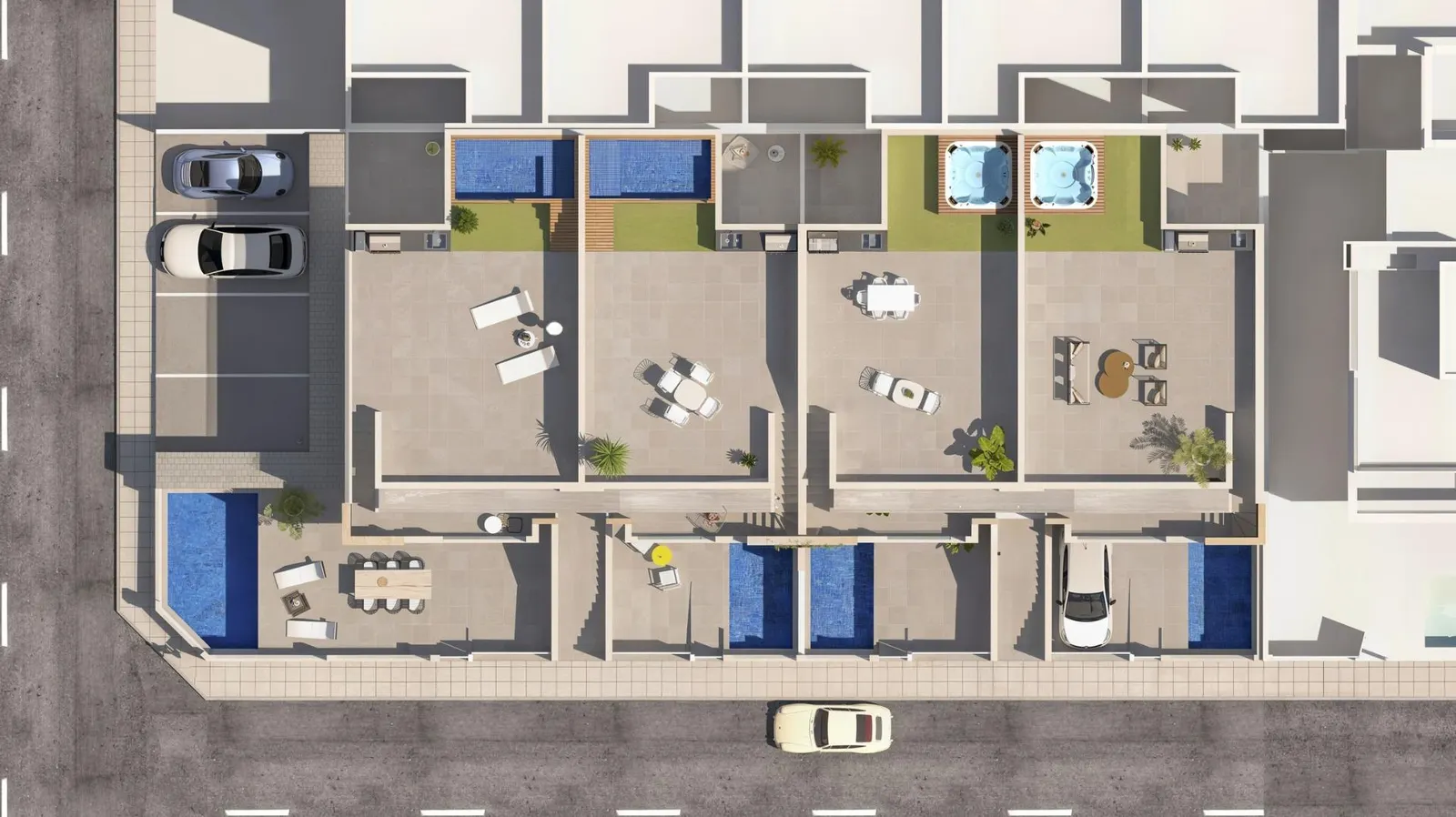 Modern New Build Bungalows for Sale in San Pedro del Pinatar Near the Beach — 2
