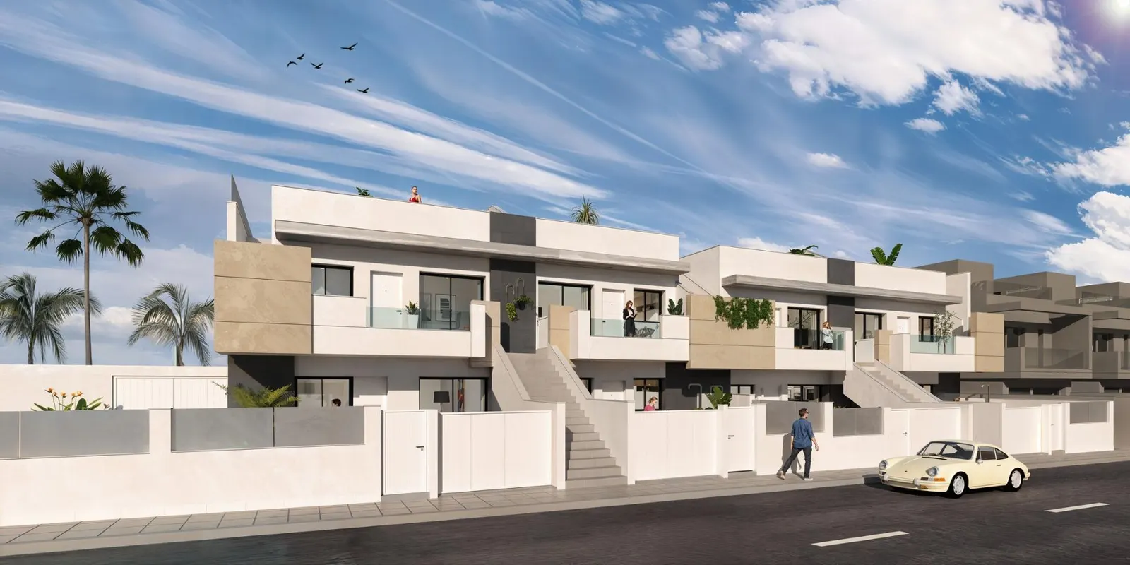 Modern New Build Bungalows for Sale in San Pedro del Pinatar Near the Beach — 1