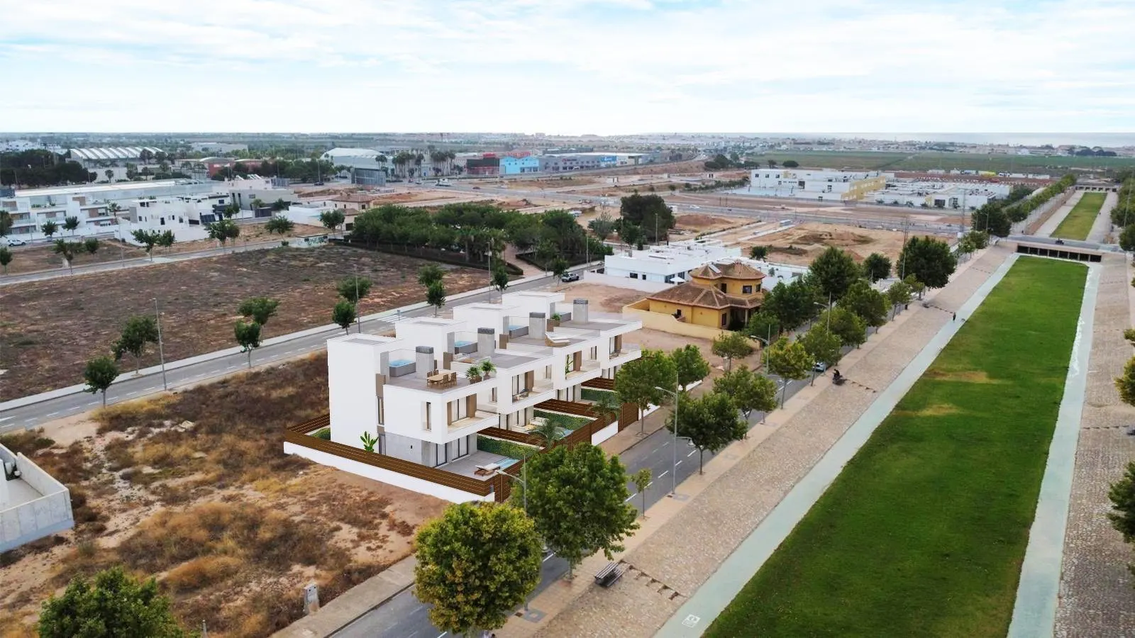 New Build Villas with Private Pool in Pilar de la Horadada Near the Beach — 2