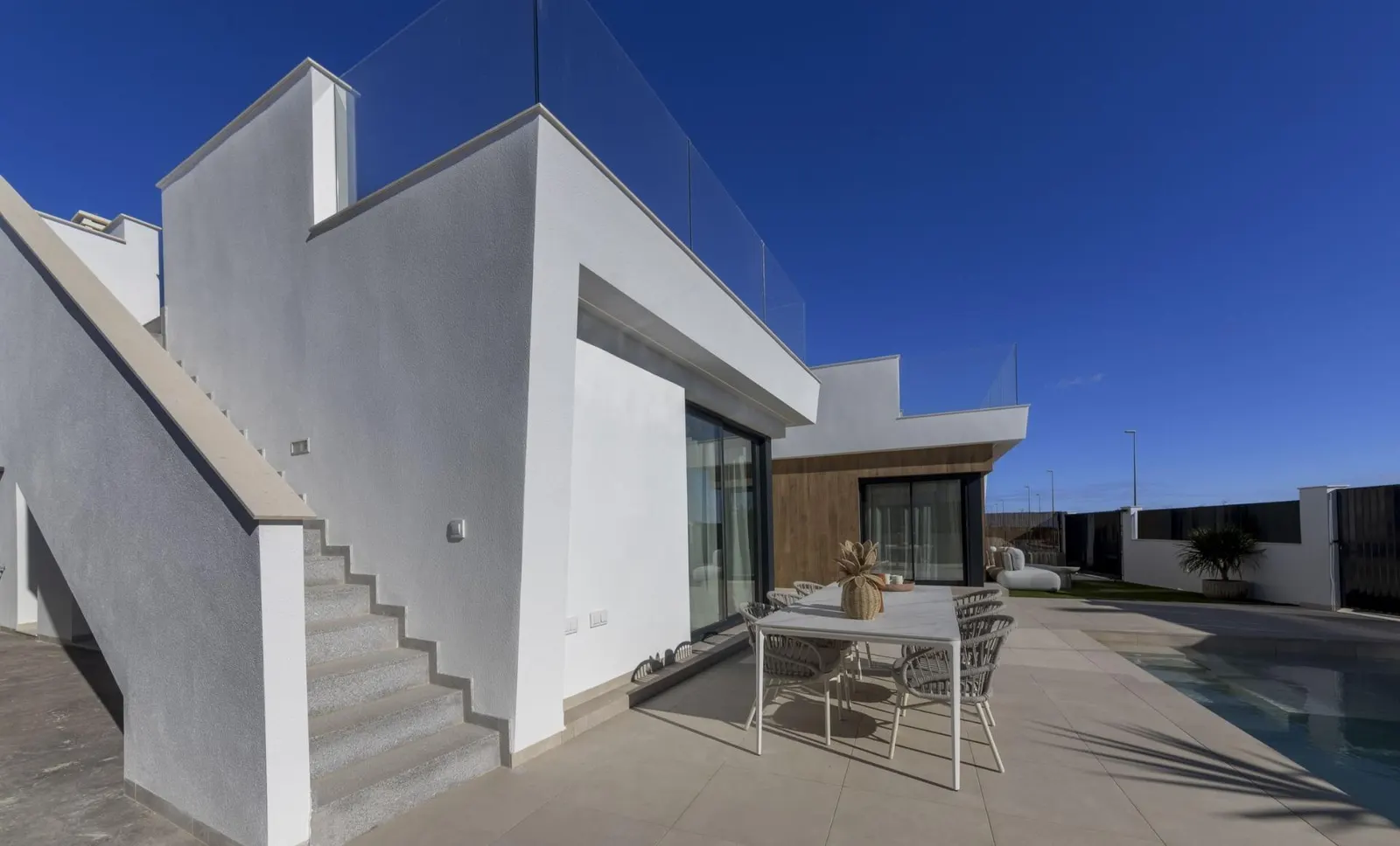 New Build Villas in Altaona Golf Resort Murcia with Private Pool and Mountain Views — 3