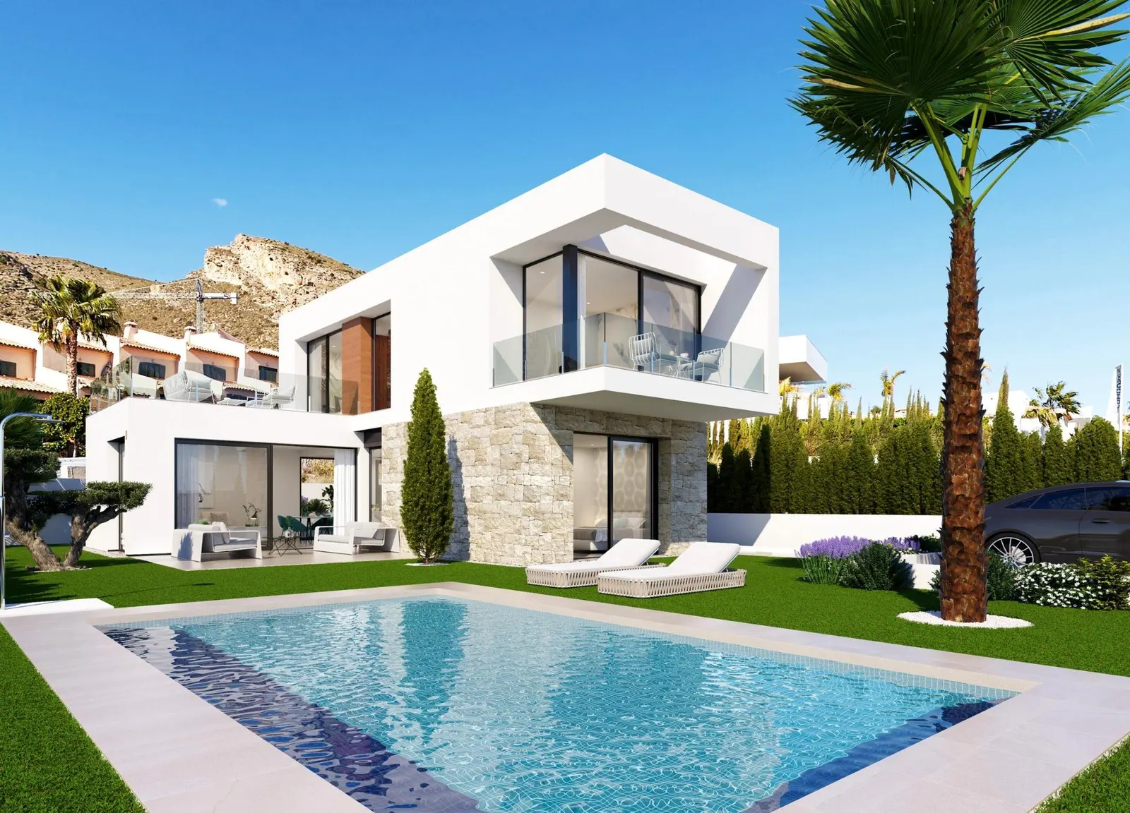 Luxurious New-Build Villas in Sierra Cortina, Finestrat — 1