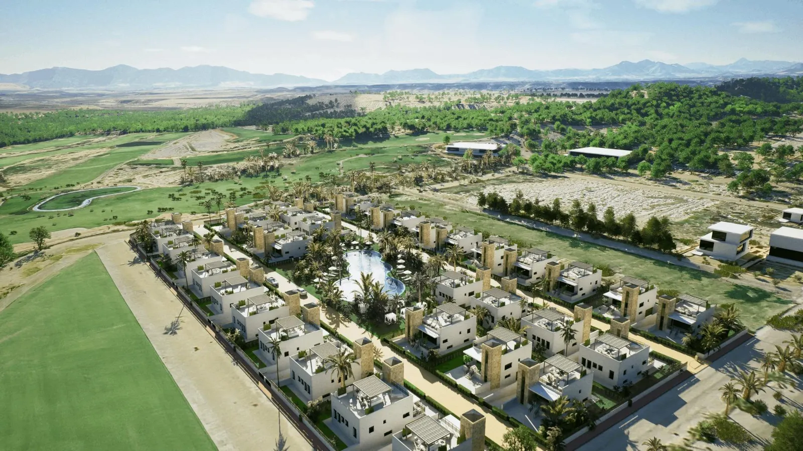 New Build Villas in Camposol Golf (Mazarron-Murcia) with Private Solarium and Basement — 2