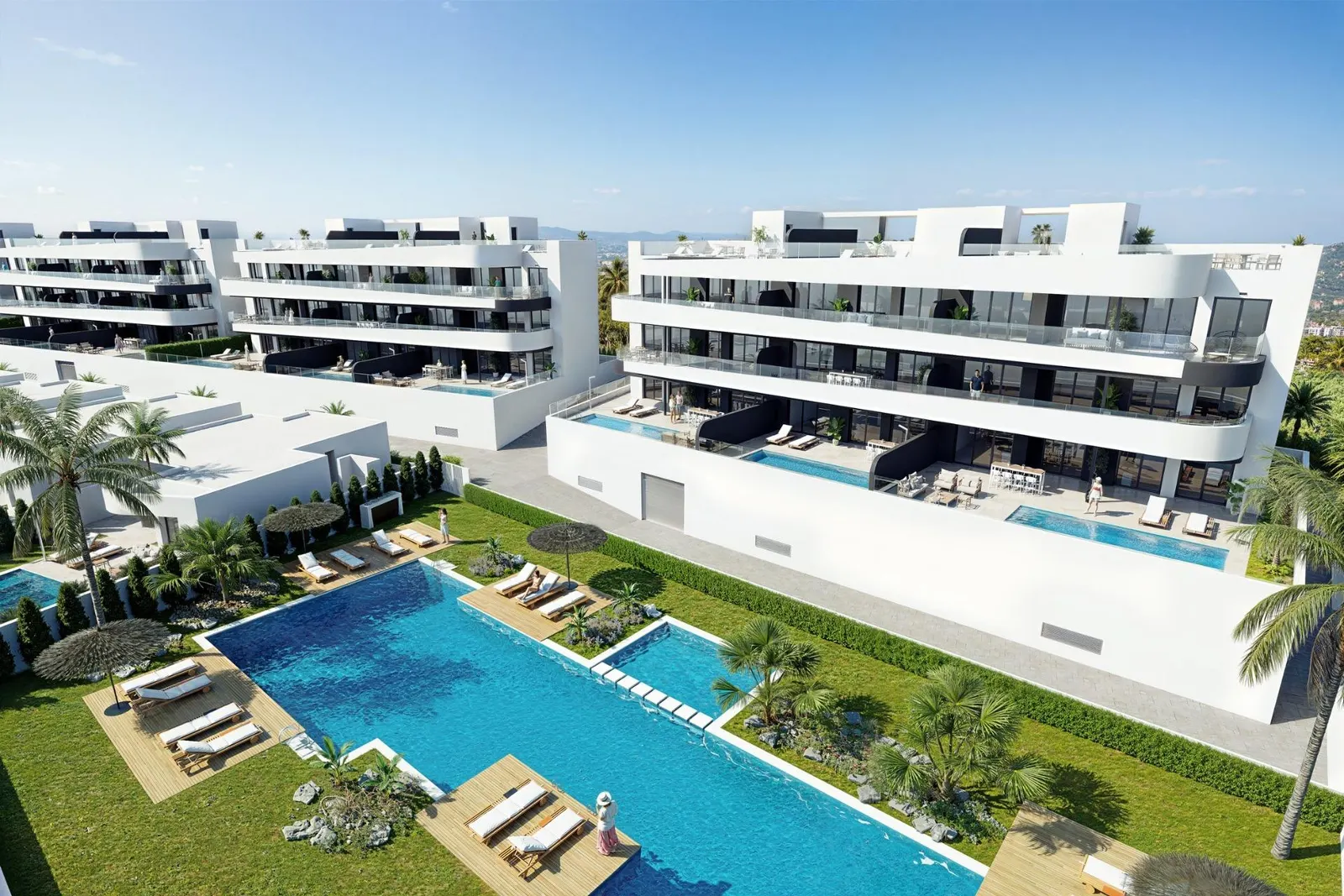 New Build Golf Front Apartments and Villas in La Serena Golf Los Alcazares — 1