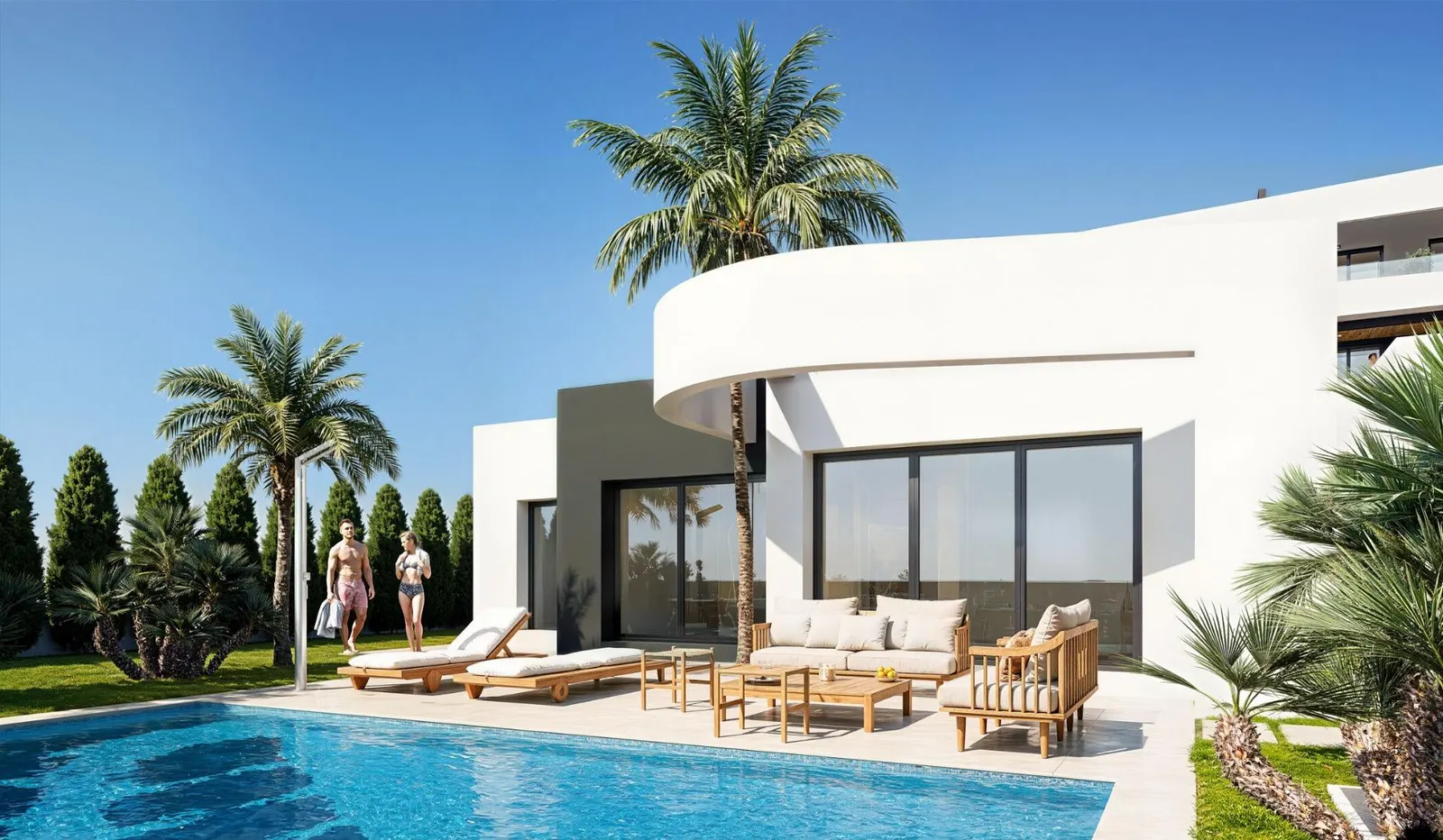 New Build Golf Front Apartments and Villas in La Serena Golf Los Alcazares — 3