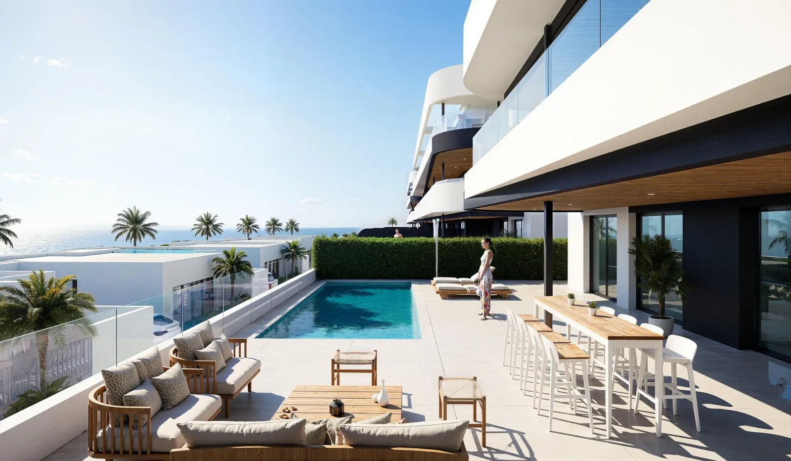 New Build Golf Front Apartments and Villas in La Serena Golf Los Alcazares — 1