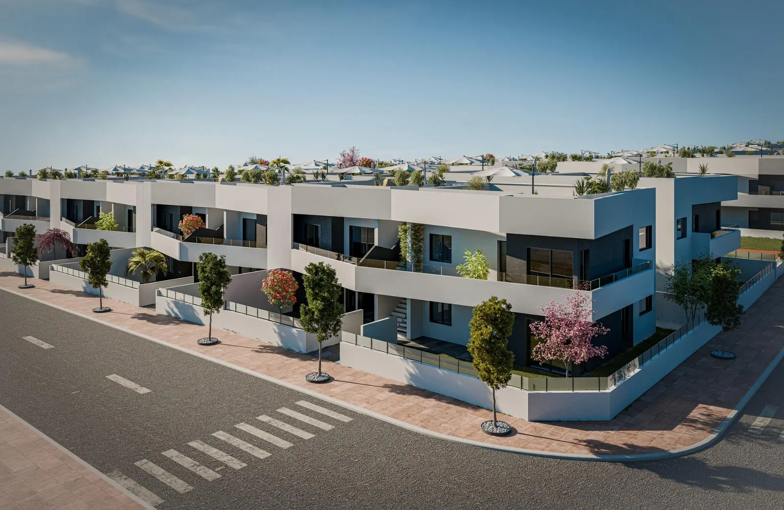 Modern, newly built bungalows in San Miguel de Salinas with 3 communal swimming pools — 5