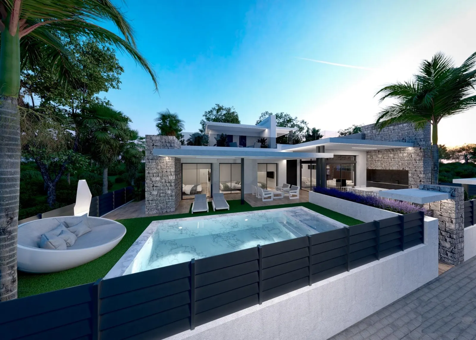 Frontline Lake Luxury Villa in Santa Rosalia Lake and Life Resort Murcia — 1