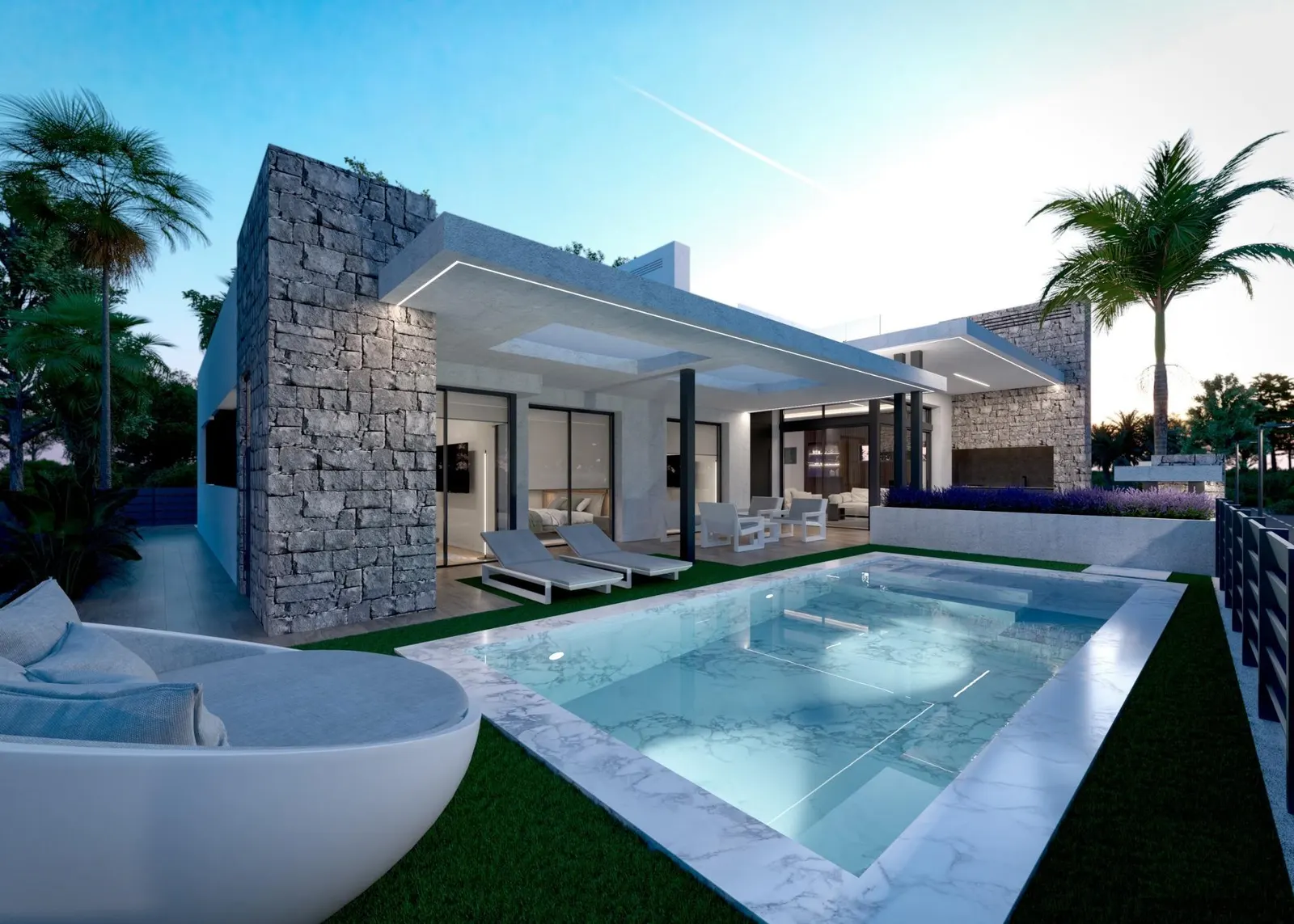 Frontline Lake Luxury Villa in Santa Rosalia Lake and Life Resort Murcia — 2