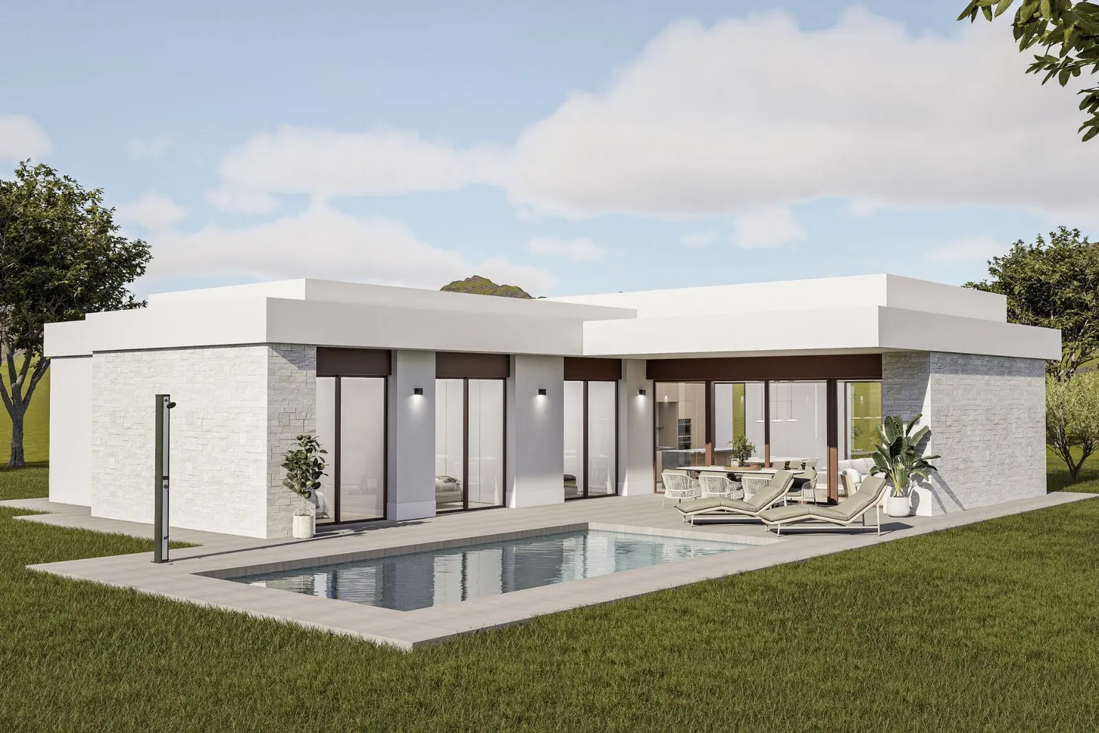 Custom Built New Villas in Pinoso (Alicante): Spacious Homes in Natural Surroundings — 1