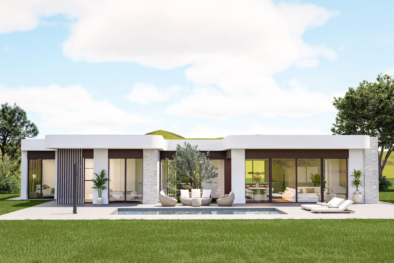 Custom Built New Villas in Pinoso (Alicante): Spacious Homes in Natural Surroundings — 1