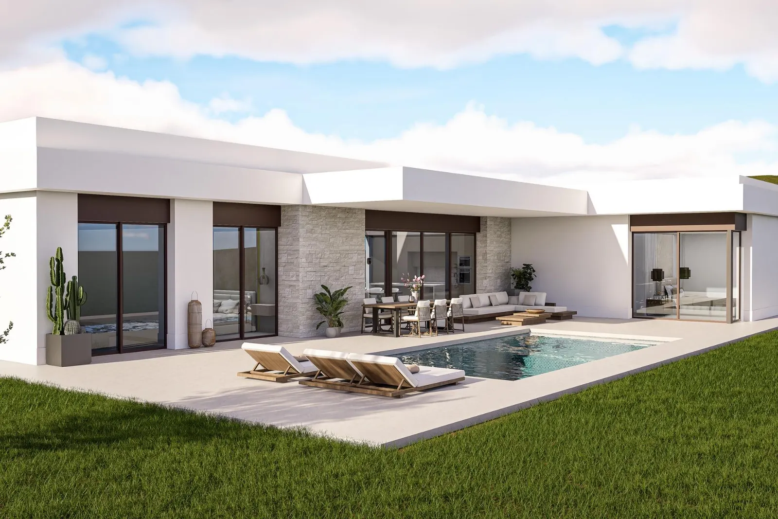 Custom Built New Villas in Pinoso (Alicante): Spacious Homes in Natural Surroundings — 1